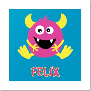 Happy Monster - Felix Posters and Art